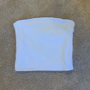 white brandy tube top